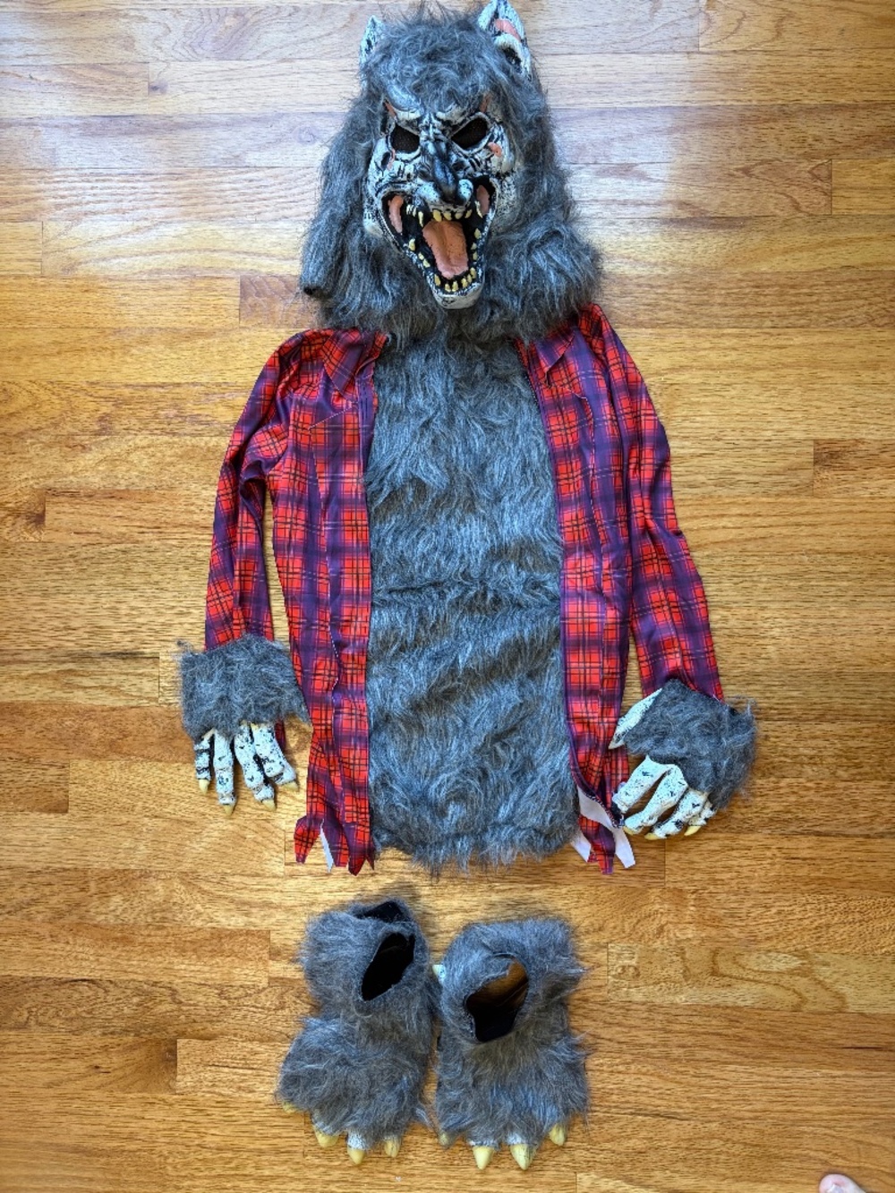 Kids Werewolf Costume Large